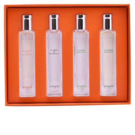 la collection des parfums jardins hermes